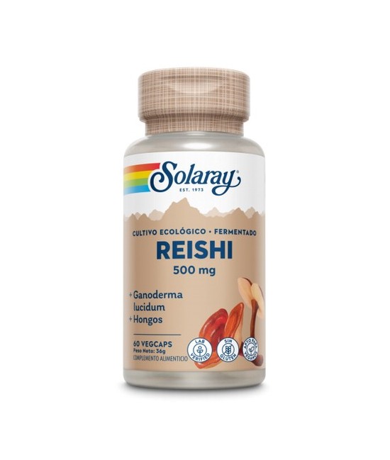 CONTENIDO MEDIO (POR DOS VEGCAPS)
Hongo  Reishi (Ganoderma Lucidum)             1000 mg

   Orgánico y fermentado (micelio/b