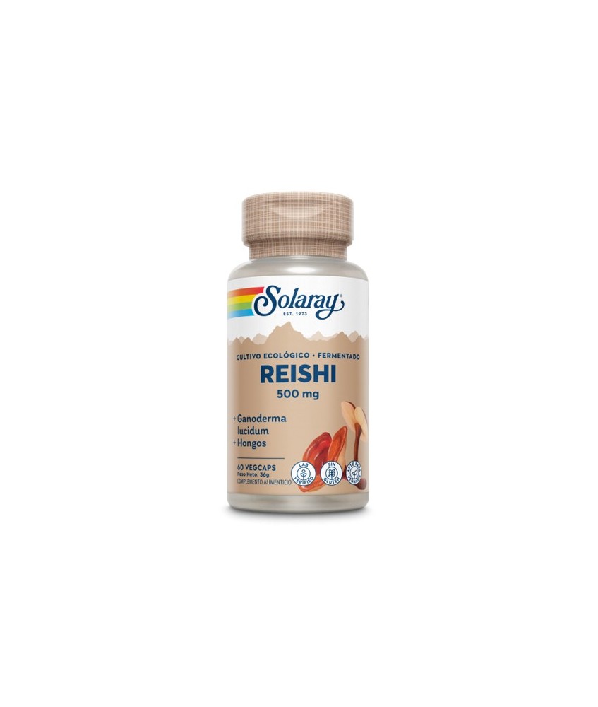 CONTENIDO MEDIO (POR DOS VEGCAPS)
Hongo  Reishi (Ganoderma Lucidum)             1000 mg

   Orgánico y fermentado (micelio/b