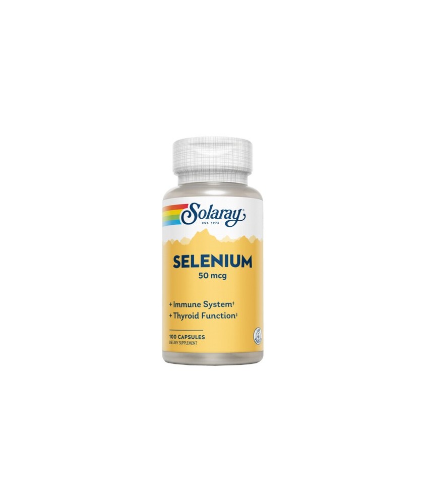 CONTENIDO MEDIO (POR CÁPSULA)
Selenio (orgánico ligado a levaduras)     50 mcg


INGREDIENTES
Levadura de cerveza, cápsula