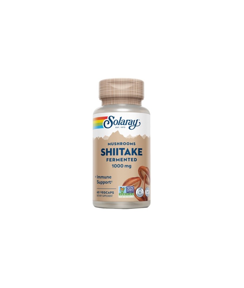 CONTENIDO MEDIO (POR DOS VEGCAPS)
Hongo Shiitake (Lentinula edodes)       1.000 mg

   Orgánico y fermentado (micelio/biomas