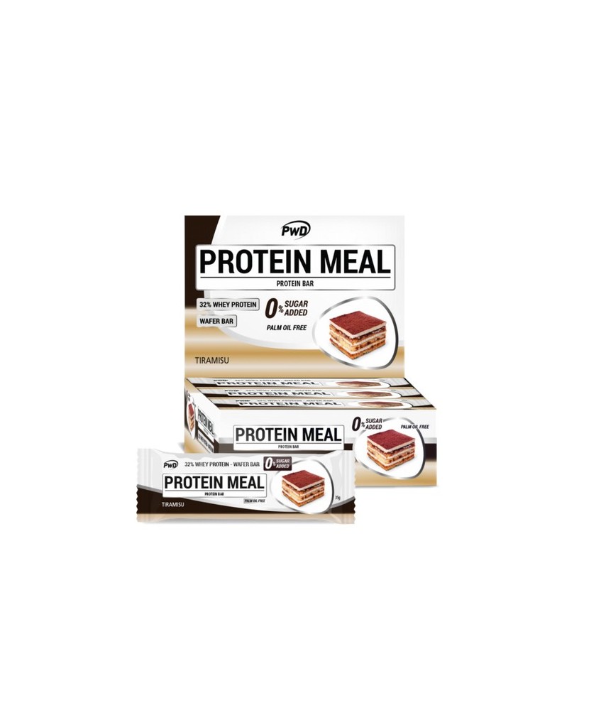 TIRAMISU
Barrita proteica sabor tiramisú. Con edulcorantes.
Tiramisu flavor protein bar. With sweeteners.
Barre de protéine 