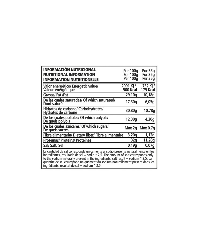 PW.VEGAN PROTEIN MEAL CHOCO AVELLANA PRALINE 35 GR.
