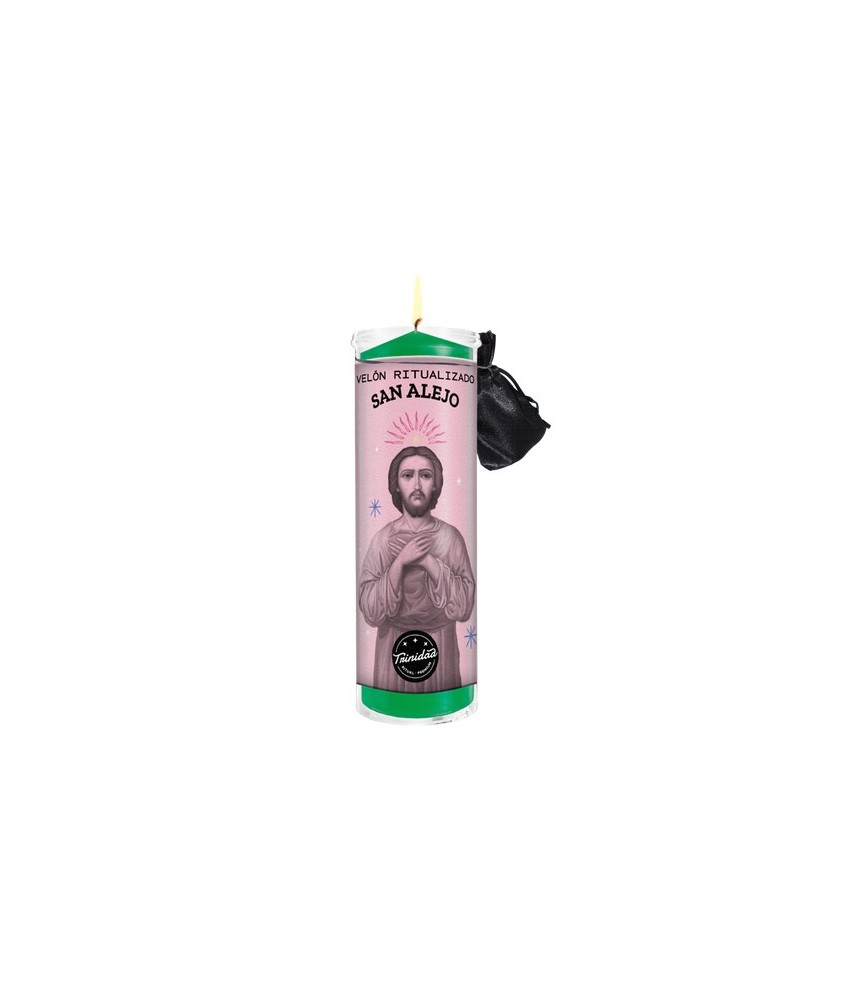 -Los velones de Trinidad Ritual-Premium, tienen una funda protectora de plástico, 
estos están concebidos para ser quemados de