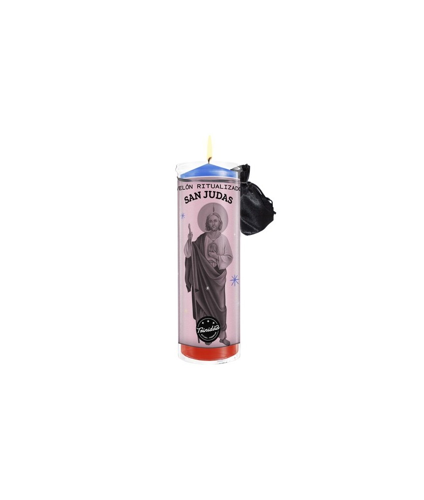 -Los velones de Trinidad Ritual-Premium, tienen una funda protectora de plástico, 
estos están concebidos para ser quemados de