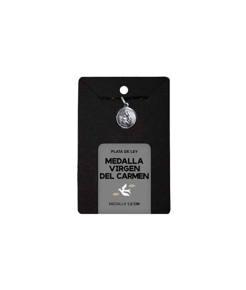 TRI.MEDALLA VIRGEN CARMEN 1,5 CM.