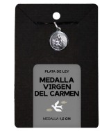 TRI.MEDALLA VIRGEN CARMEN 1,5 CM.