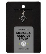 TRI.MEDALLA NUDO BRUJA 1,5 CM.