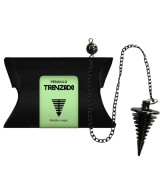 TRI.PENDULO METALICO TRENZADO NEGRO