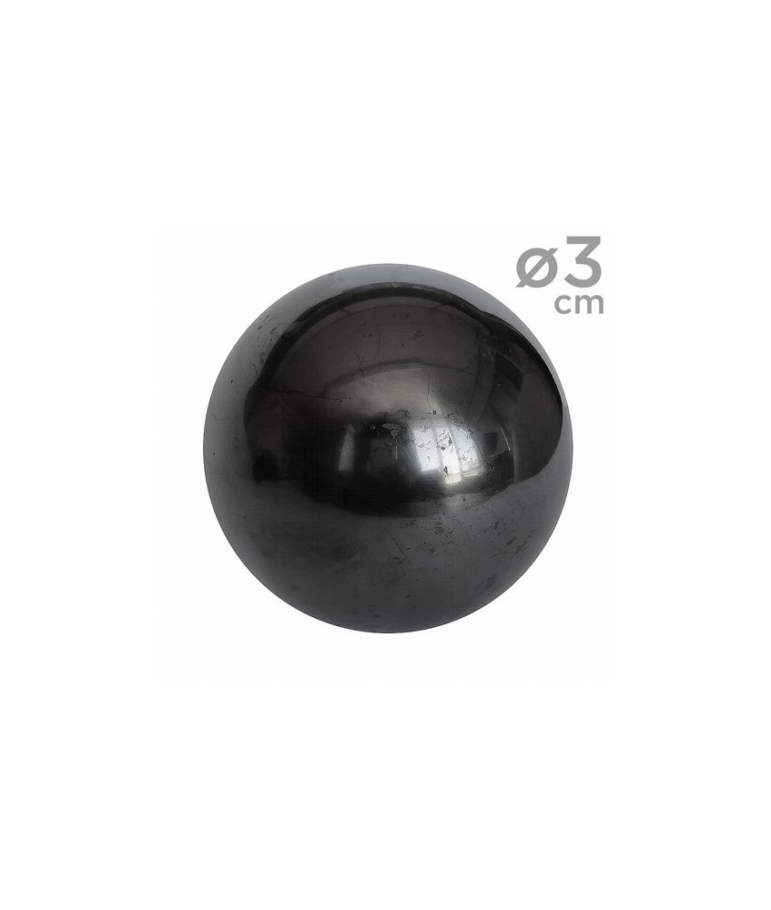 Bola de Shungita.

Medida: Ø 3cms.