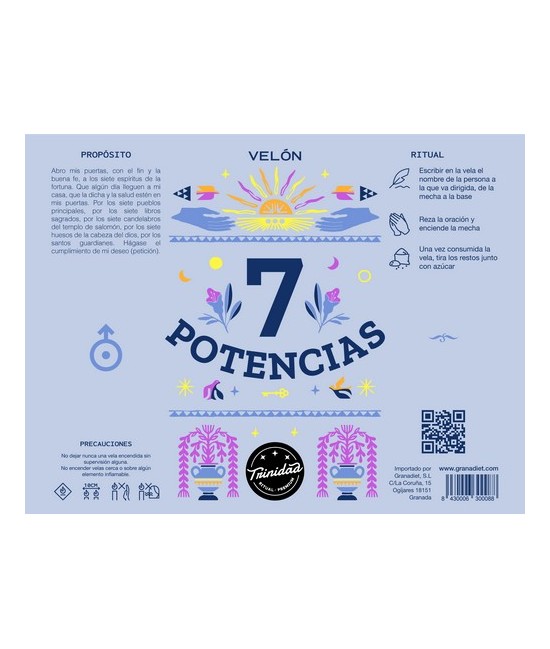 TRI.VELON 7 POTENCIAS 7 COLORES