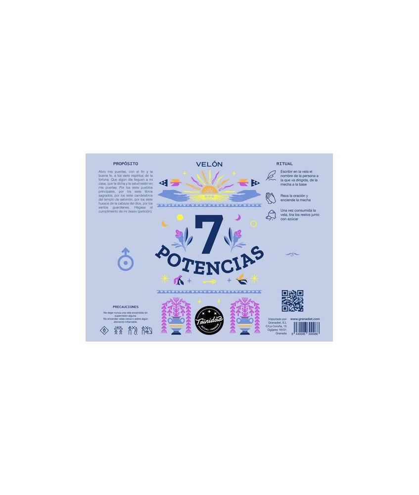 TRI.VELON 7 POTENCIAS 7 COLORES
