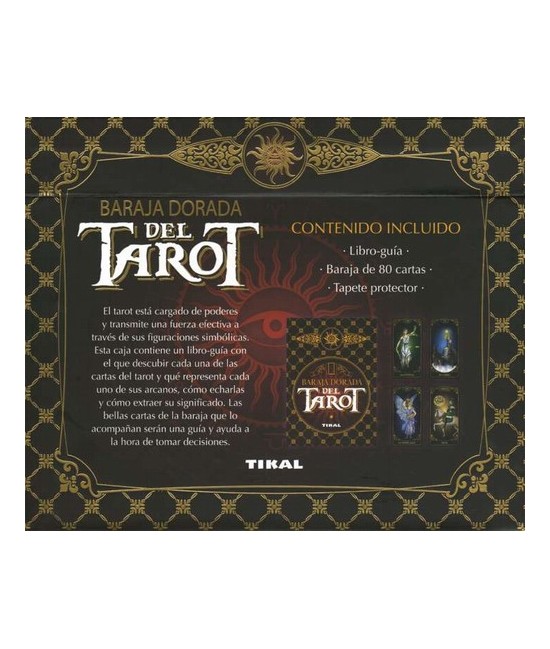 ES.BARAJA DORADA DEL TAROT TIKAL