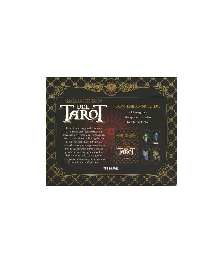 ES.BARAJA DORADA DEL TAROT TIKAL