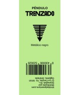 TRI.PENDULO METALICO TRENZADO NEGRO