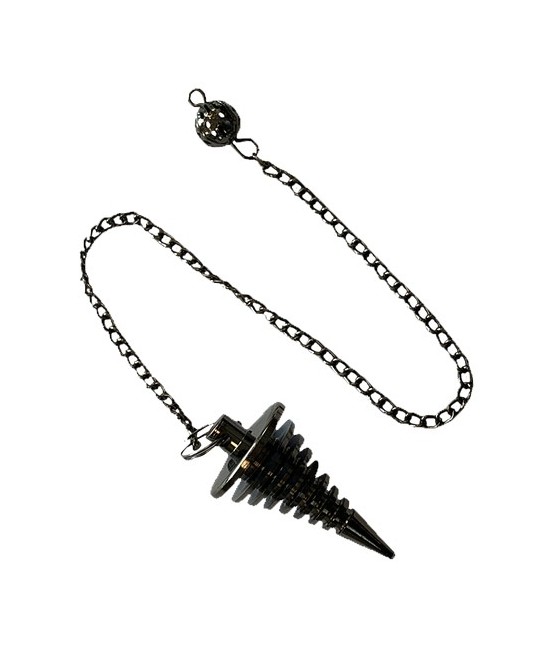 TRI.PENDULO METALICO TRENZADO NEGRO