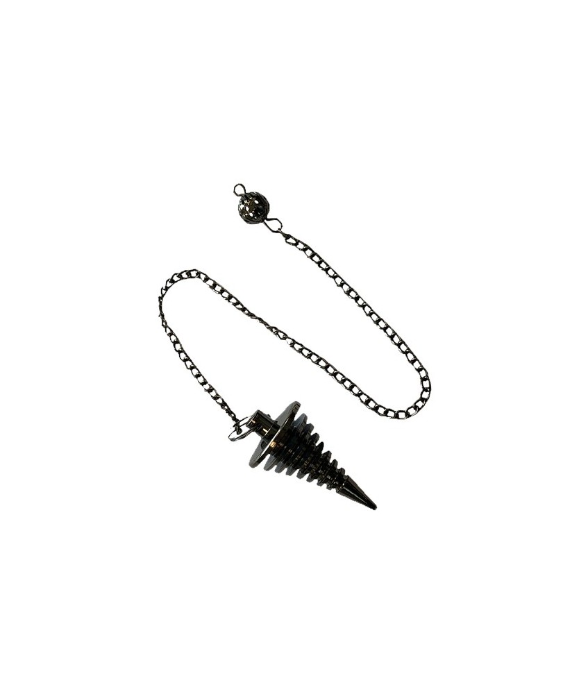 TRI.PENDULO METALICO TRENZADO NEGRO