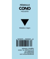 TRI.PENDULO METALICO CONO PEQUEÑO NEGRO