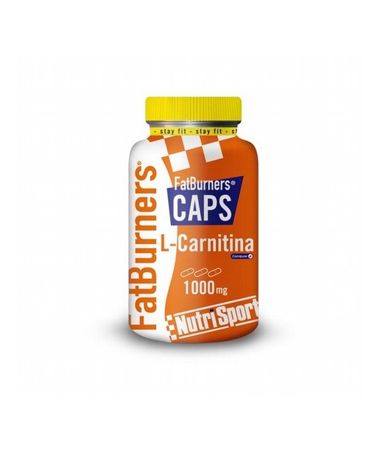 FAT BURNERSCAPS constituye un complemento alimenticio formulado a base de L-Carnitina de Carnipure en forma de cápsulas. FAT BU