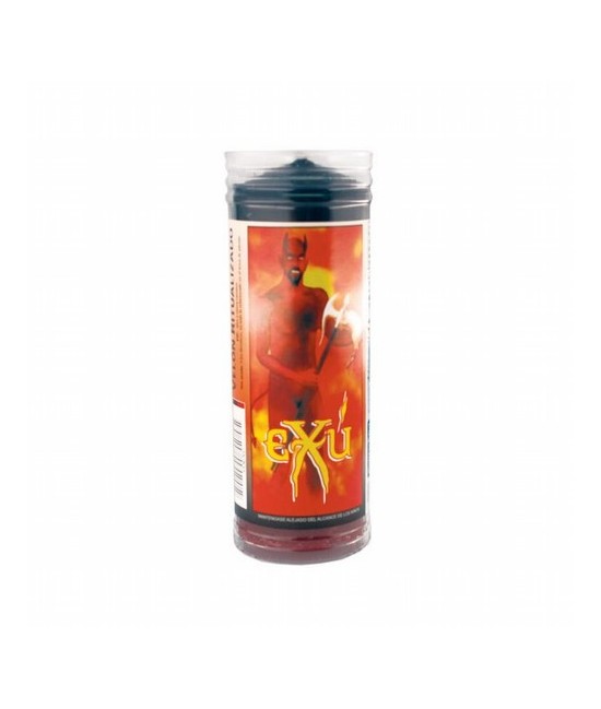 VELON ORISHA Exu 15 x 5.5 cm (Con Tubo Protector)
