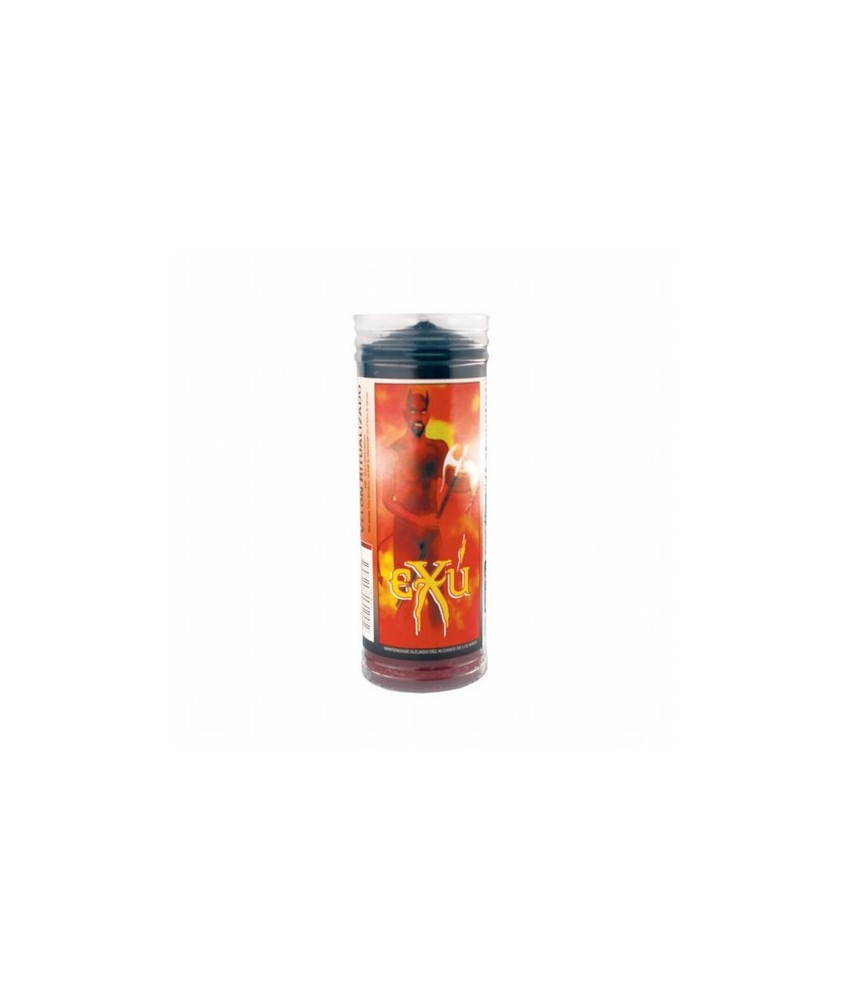 VELON ORISHA Exu 15 x 5.5 cm (Con Tubo Protector)
