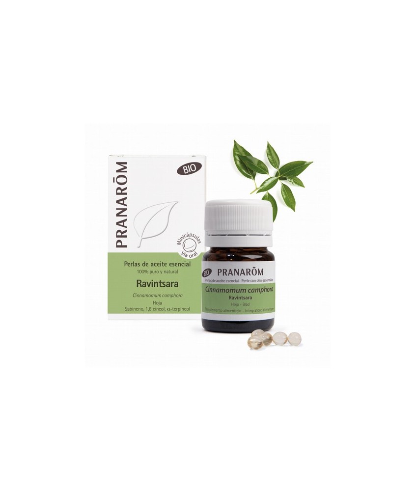 Cinnamomum camphora
"Minicápsulas ecológicas dosificadas con aceite esencial 100% puro y natural de ravintsara.
Formato práct