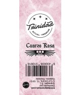 TRI.COLLAR CUARZO ROSA BOLA 12 MM.