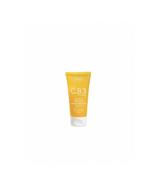VITAMINA C.B3 NIACINAMIDA Crema facial de día revitalizante Wake Me Up
Crema facial de fórmula ligera con acabado satinado. Bo