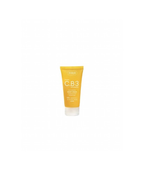 Crema de noche de rica consistencia con vitaminas activas y un complejo de péptidos alisadores.

- Hidrata y unifica el tono 