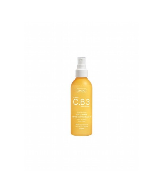 Tónico facial en spray para todo tipo de pieles.

-Tonifica y limpia la epidermis.
- Hidrata la piel y mantiene su equilibri