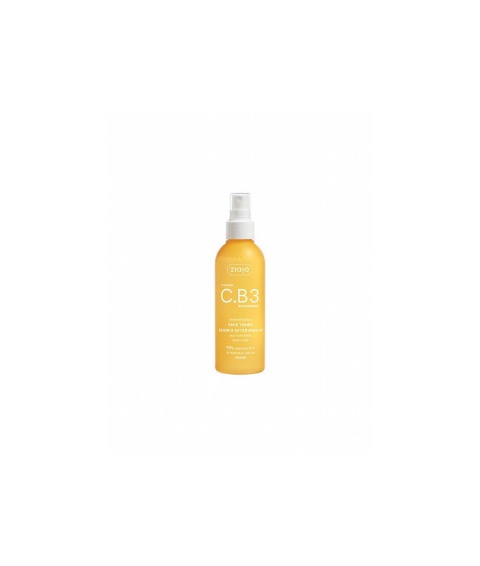 Tónico facial en spray para todo tipo de pieles.

-Tonifica y limpia la epidermis.
- Hidrata la piel y mantiene su equilibri