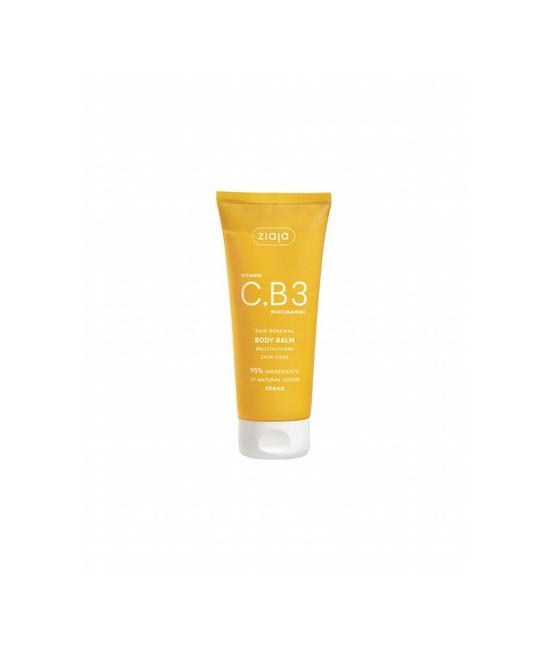 Bálsamo corporal de textura ligera.

- Contiene vitaminas C, B3, B5, B6, E y un complejo alisador de péptidos de origen natur