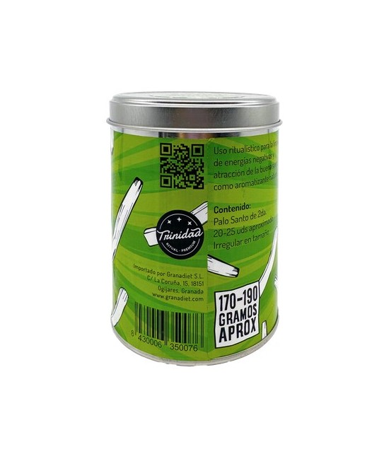TRI.MUCHOS PALOS SANTO LATA 20-25 PALOS 170-190 GR. APROX.