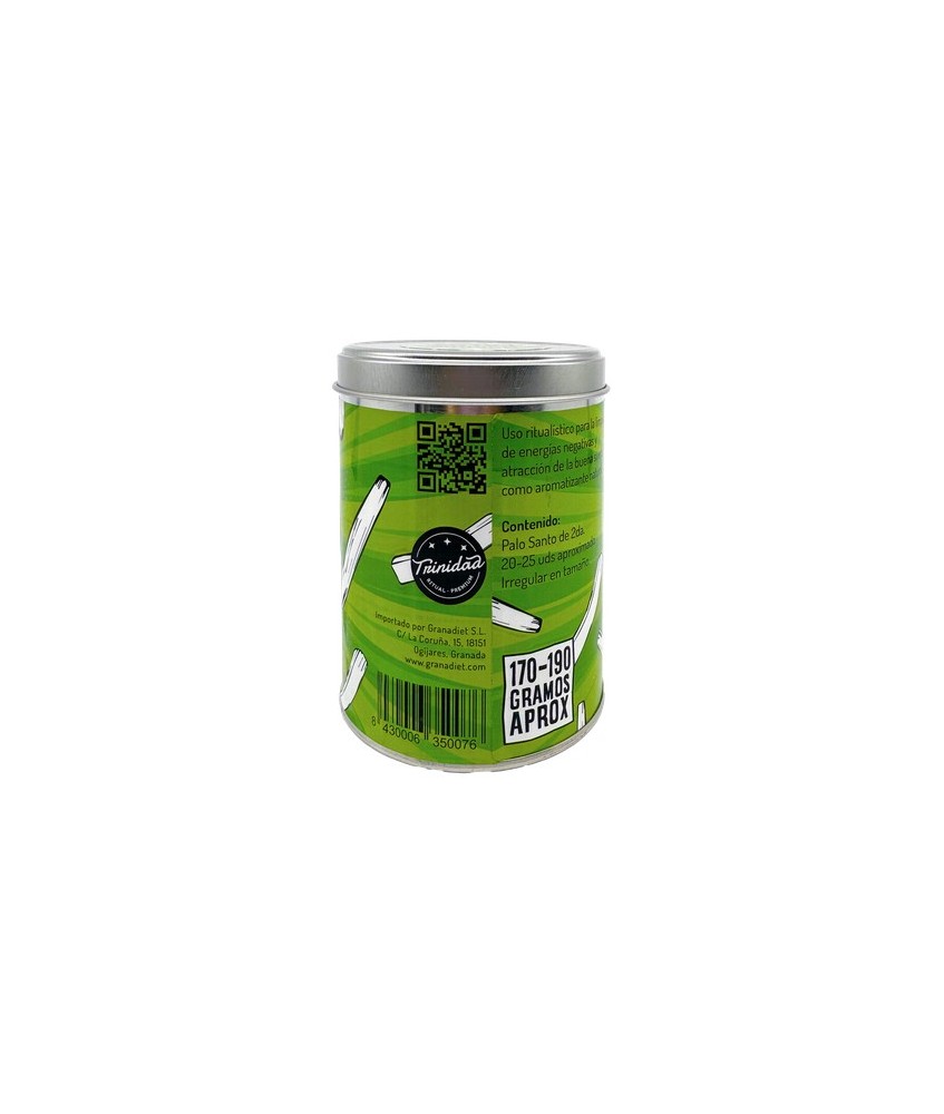 TRI.MUCHOS PALOS SANTO LATA 20-25 PALOS 170-190 GR. APROX.