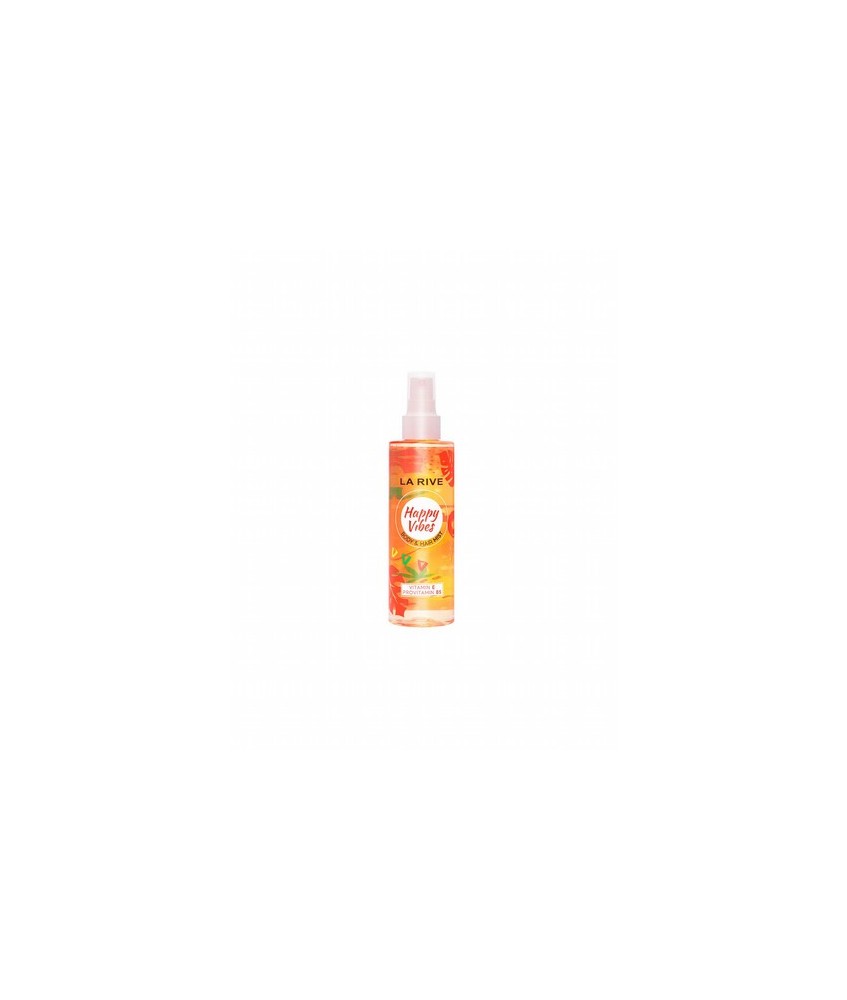 Fragante bruma corporal y capilar con la adición de vitamina E y provitamina B5.
Nutre el cuerpo y el cabello, deja una sensac