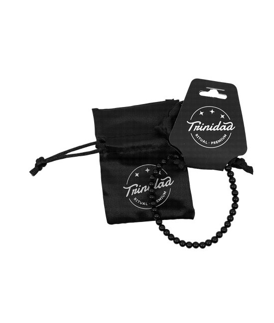 TRI.PULSERA TURMALINA BOLA 4 MM.
