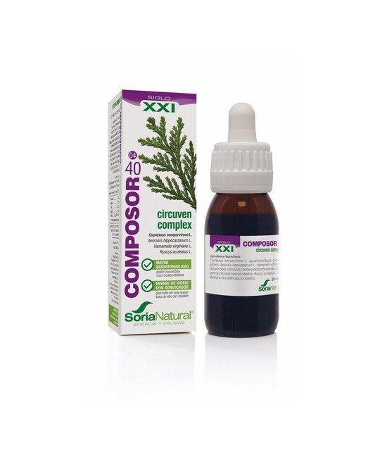 Cód.: 15240
Frasco de 50 mL con dosificador

Activa tu circulación. Piernas cansadas
Mezcla de extractos de ciprés, castaño