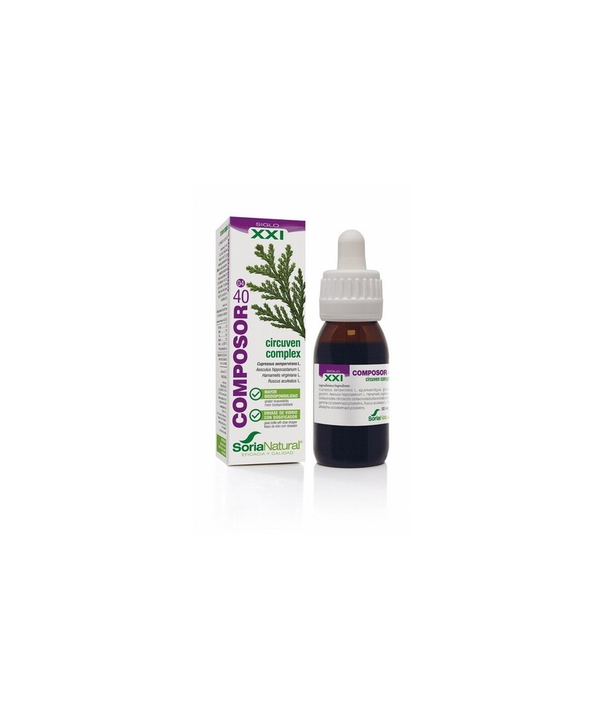 Cód.: 15240
Frasco de 50 mL con dosificador

Activa tu circulación. Piernas cansadas
Mezcla de extractos de ciprés, castaño