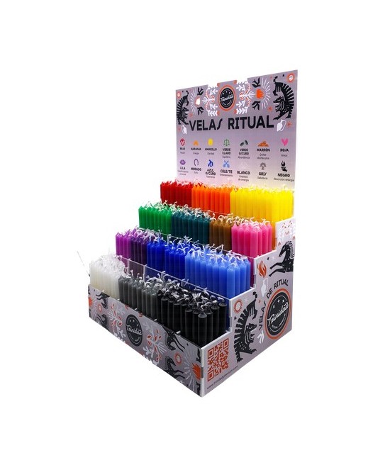 TRI.EXPOSITOR VELAS BUJIA MINI TRINIDAD COMPLETO