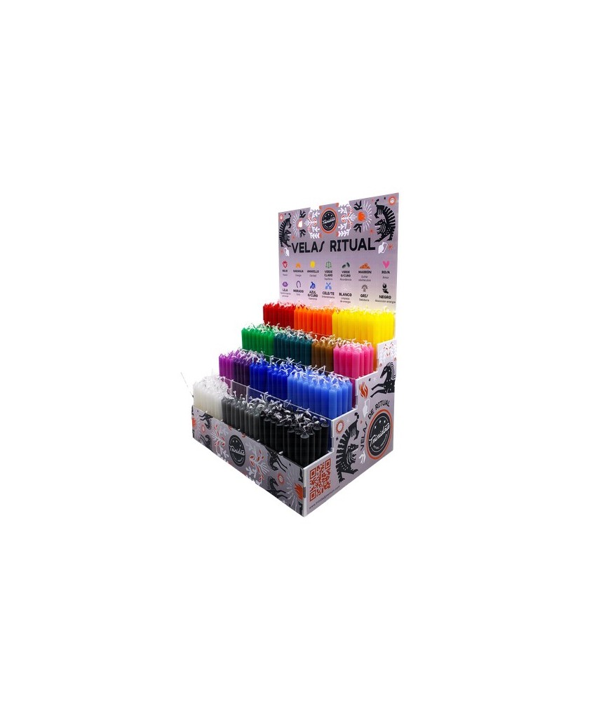 TRI.EXPOSITOR VELAS BUJIA MINI TRINIDAD COMPLETO