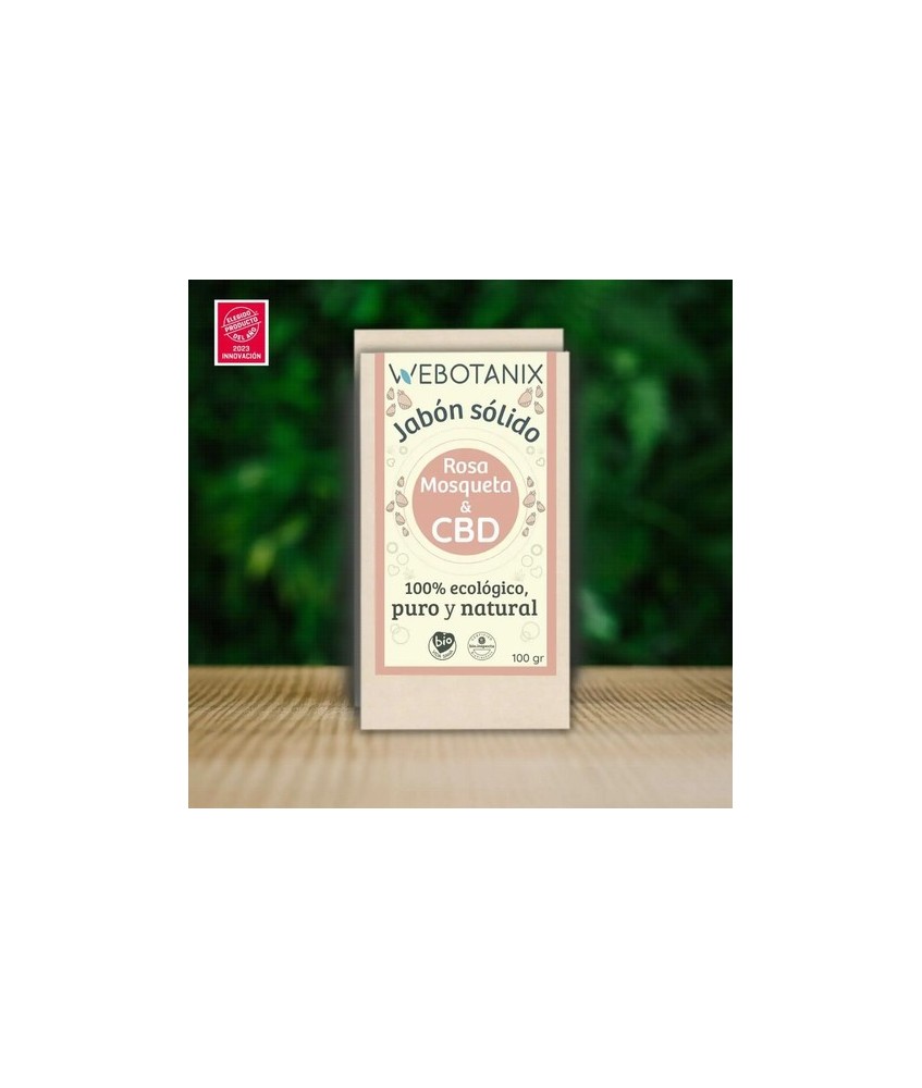 PRODUCTO COSMÉTICO
Nuestra línea de jabones sólidos ecológicos a base de Cannabis y enriquecidos con rosa mosqueta, aloe vera,