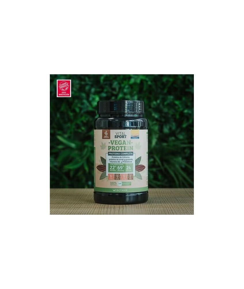 VEGAN PROTEIN es un complemento alimenticio a base de proteínas vegetales de alto valor biológico.

INGREDIENTES

Proteína 