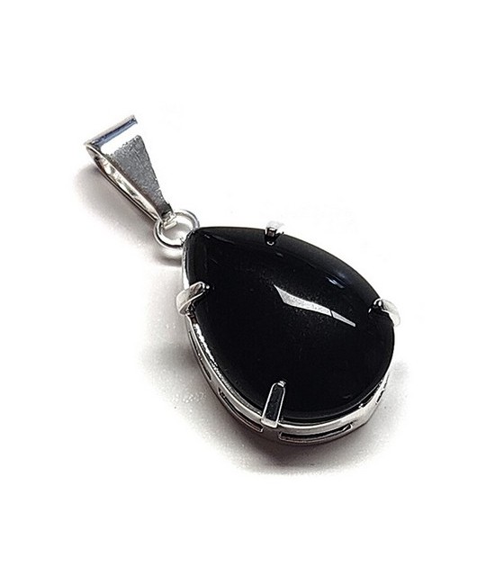 Colgante de Obsidiana Negra en forma de lágrima.

Tamaño: 18x13mm aprox.