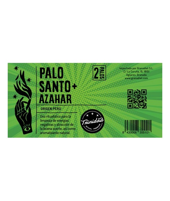 TRI.PALO SANTO FLOR AZAHAR 2 PALOS