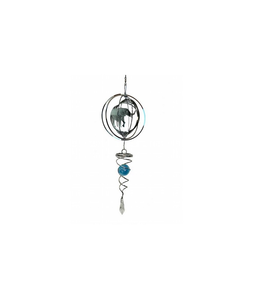 Carillón de viento 3D acero espiral elefante con bola turquesa 10cm
WS-WN021S Origen: China
SPCB :1 PCB :80
10 cm