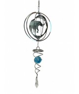Carillón de viento 3D acero espiral elefante con bola turquesa 10cm
WS-WN021S Origen: China
SPCB :1 PCB :80
10 cm