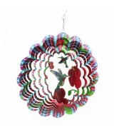 Carillón de viento 3D acero multicolor Colibri 30cm
WS-W2002 Origen: China
SPCB :10 PCB :5
Diámetro: 30cm