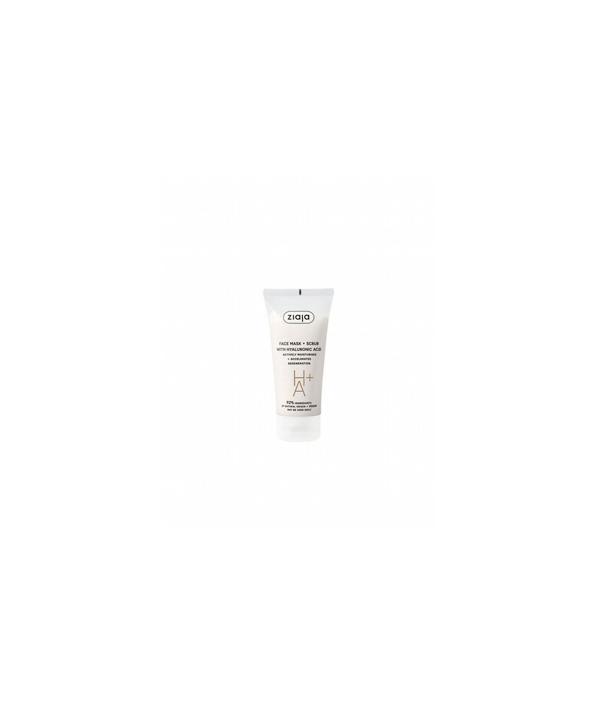 Mascarilla y exfoliante facial con ácido hialurónico.

Hidrata activamente y acelera la regeneración. Contiene ácido hialurón