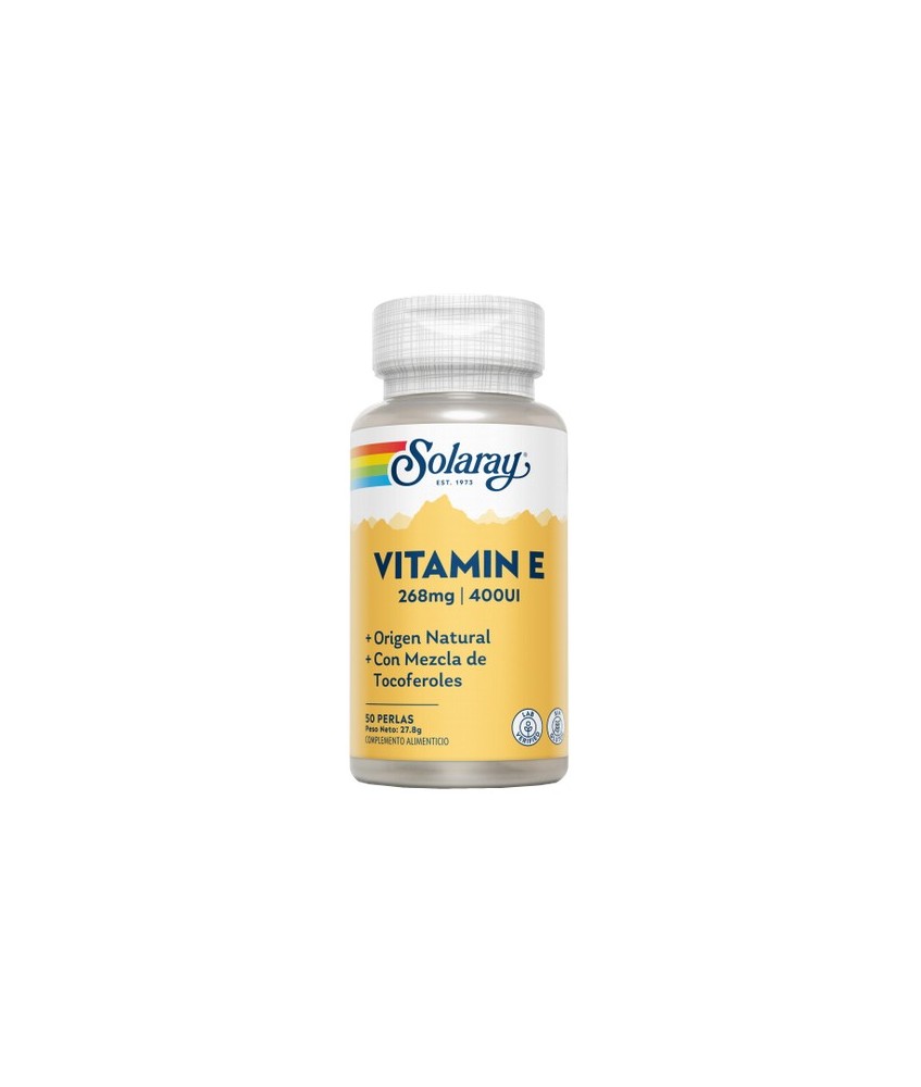 Vitamina E 400 UI- 50 Perlas. Sin Gluten.
REF.4162
CONTENIDO MEDIO (POR PERLA)
   

Vitamina E (d-alfa tocoferol) ( corres