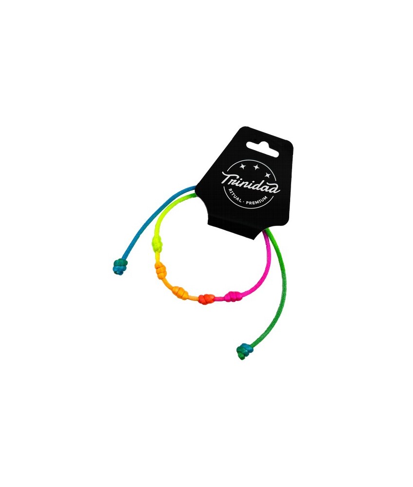 TRI.PULSERA 5 NUDOS AMISTAD