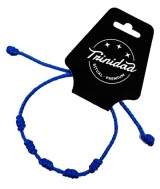 TRI.PULSERA 5 NUDOS NIÑO AZUL
